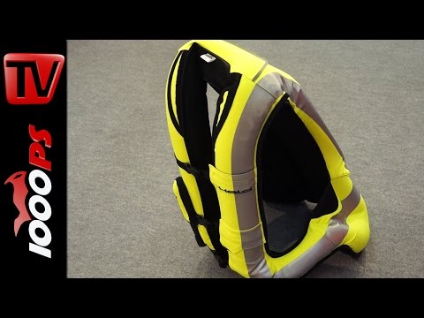 HELITE Airbag-Weste für Motorradfahrer | Live Demonstration
