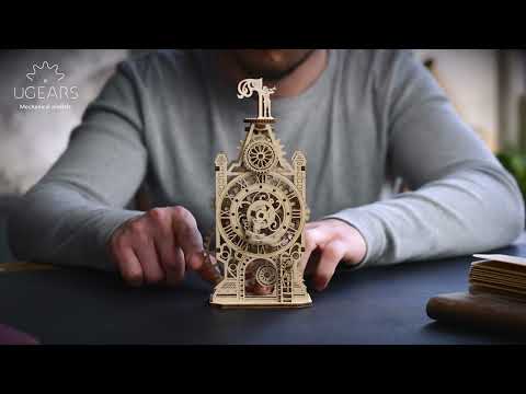 Механический 3D пазл UGEARS Старая часовая башня (70169)
