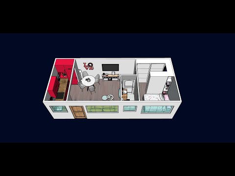 CASA 9X4 CON 1 HABITACION Y VESTIDOR GRANDE