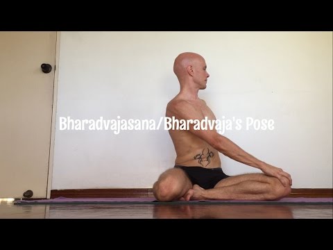 Bharadvajasana/Bharadvaja's Pose