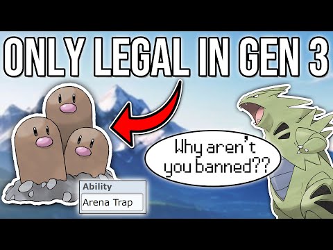 Dugtrio ISN'T Banned in Gen 3 OU. But Why?