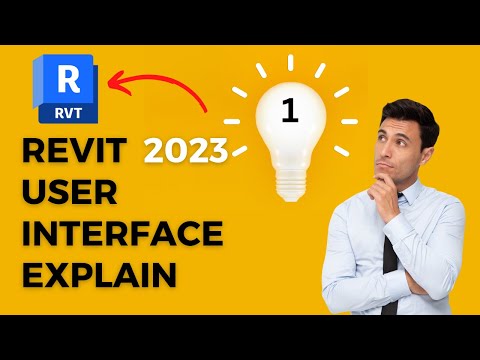 Revit 2023 User Interface Explain - Part 1