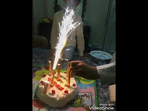 Today we all r happy for hamdan birthday party 2017