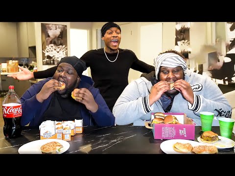 Tylil Hosts J Boolin VS Tismalla In An INSANE Eating Competition!
