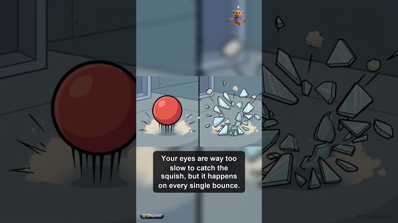 Why Do Bouncy Balls Bounce? 🚀 #Shorts