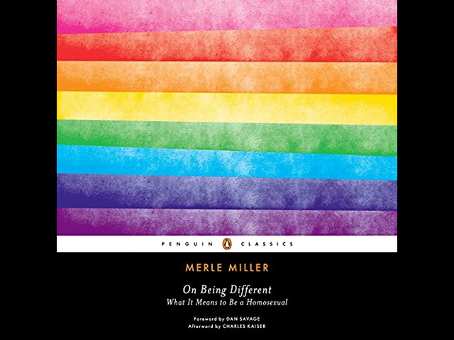 Vídeo relacionado con On Being Different: What It Means to Be a Homosexual (Penguin Classics)