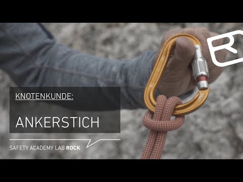 Anchor knot instructions: Alpine climbing knot tying - Tutorial (14/43) | LAB ROCK