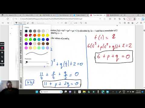 Cape Pure Mathematics Unit 1|June 2023 Paper 2 Work through Solution