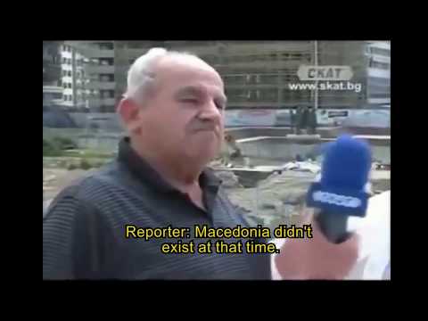 Interview with Yugoslav North Macedonian in Skopje.