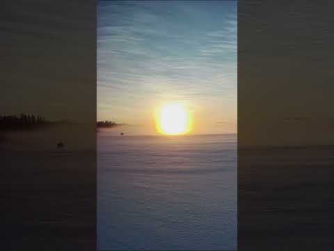 Sturgeon Lake sunrise Feb. 5, 2026