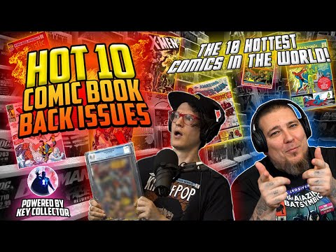 Comic Books Burning Up the Record Books! // HOT10 Comic Book Back Issues ft. Gem Mint Collectibles