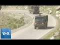 Military Activity On Key Highway In Indian Controlled Kashmir
