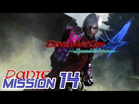 Devil May Cry 4 Special Edition Walkthrough - DANTE Mission 14【60FPS】PS4
