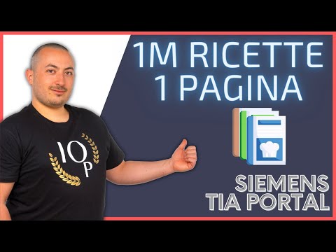 Ecco Come Gestire 1 Milione Di Ricette In Una Sola Pagina HMI Per Avere Clienti Felici!