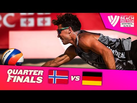 Mol/Sorum vs. Henning/Wüst - Quarter Final Highlights | Montreal 2025 #BeachProTour