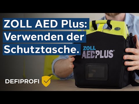 ZOLL AED Plus Zubehör: Schutz- und Tragetasche - Handling und Einsatz
