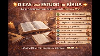 ⏳Aprenda a Meditar e Praticar a Palavra de Deus🙏 📖Métodos Simples e Poderosos para o Estudo Bíblico📜