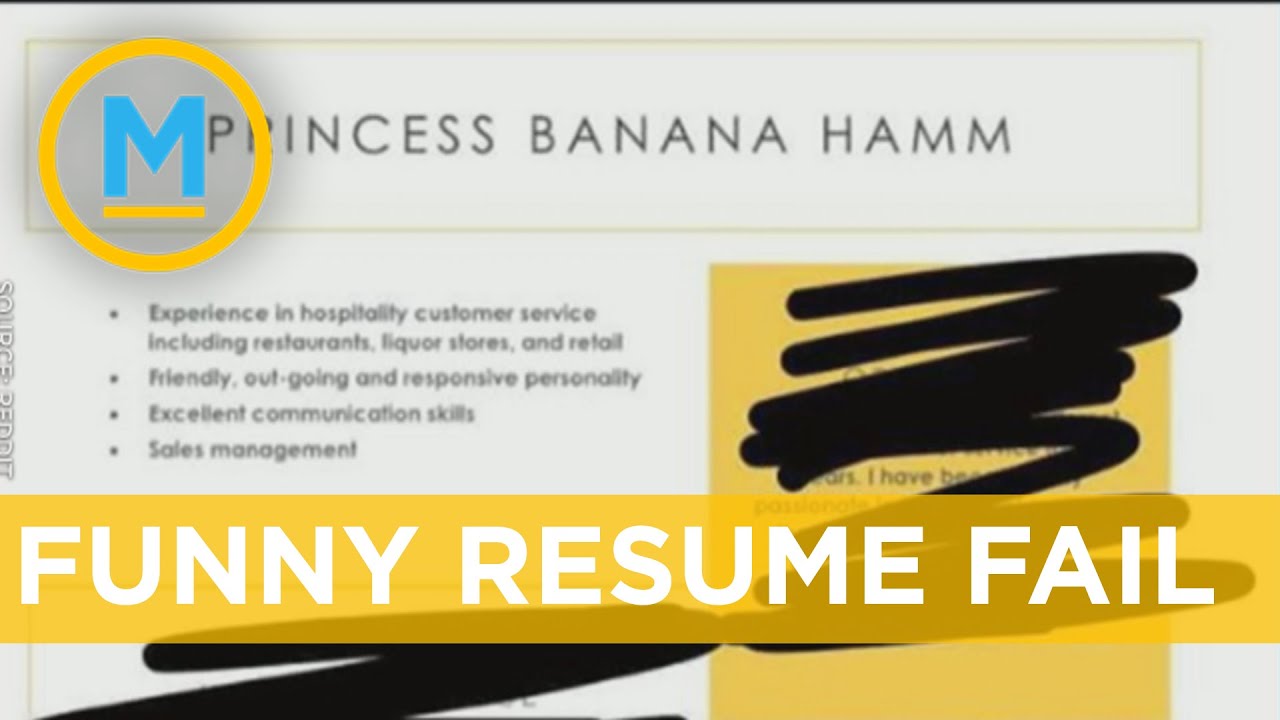 Woman discovers hilarious error on her resume after failing to be hired | Your Morning