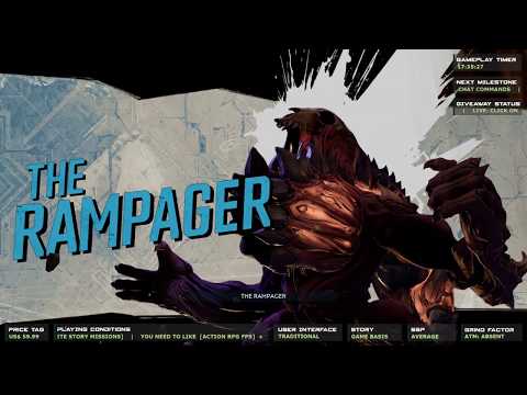 Boss: THE RAMPAGER | First Vault | PC | Normal Level | FL4K Beastmaster | Borderlands 3