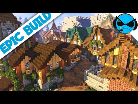 BlueNerd - Minecraft Timelapse | Medieval Town/Village Part 2