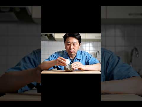 Stone Shell: Unveiling the Hidden Pearl-Creature　#shorts #asmr