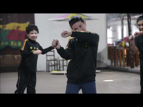 Aquecimento Cênico CPF Piá do Sul, grupo mirim