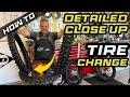 How To Change a Motorcycle Tire in Detail