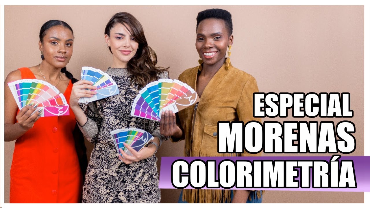 LOS COLORES QUE LES BENEFICIAN A LAS MORENAS - COLORIMETRIA ✅ Dani Mateluna Asesora de Imagen.