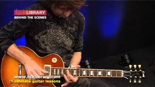 Michael Casswell Slide Guitar - Behind The Scenes - Licklibrary