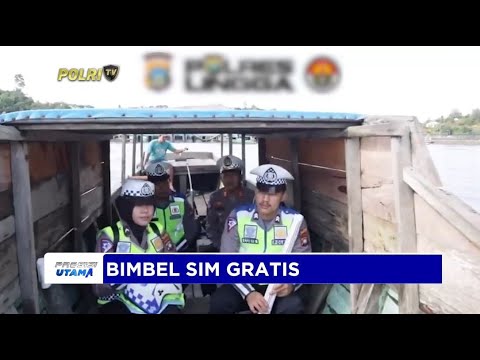 POLRES LINGGA GELAR BIMBINGAN UJIAN PRAKTEK SIM ANTAR PULAU