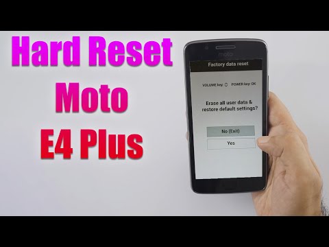 Hard Reset Moto E4 Plus | Factory Reset Remove Pattern/Lock/Password (How to Guide)