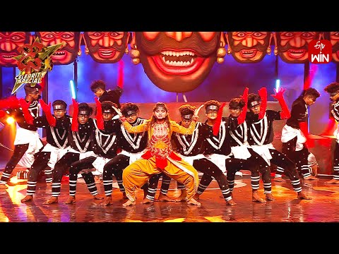 Ravanasura Anthem Song - Varshini Performance | Dhee Celebrity Special | 22nd May 2024  | ETV Telugu