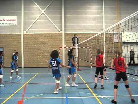Jeugd volleybal in rotterdam