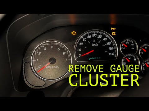 How to Remove Gauge Cluster on a GMC Envoy | 2002 - 2009