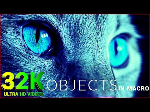 Everyday Objects in Macro in 32K ULTRA HD / 16K TV - Relaxing Music [EI Secreto]