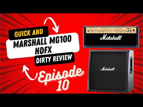 Marshall MG MG100HDFX 2-Channel 100-Watt Solid State Guitar Amp Head 2004 - 2008 - Black image 4