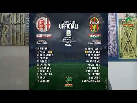 ALESSANDRIA-TERNANA, IL PRE-PARTITA