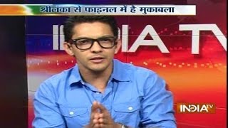 World T 20 Final Exclusive:Singer Aditya Narayan Sings for team India on India TV