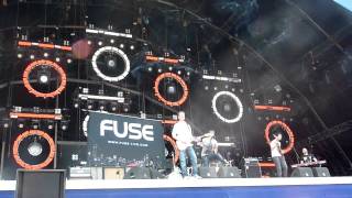 FUSE supporting Bon Jovi playing 'At Home' @ Royal Beach Concert 2010