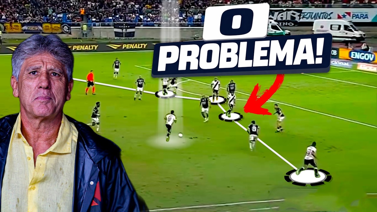 O VASCO DE RENATO GAUCHO É UM DESASTRE? ANALISE TATICA VASCO