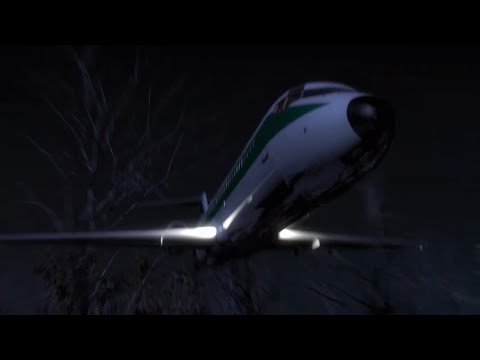 Alitalia Flight 404 - Crash Animation