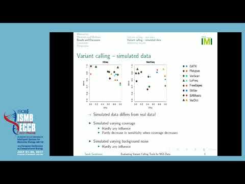 Evaluating Variant Calling Tools for Non-Matched Next... - Sarah Sandmann - VarI - ISMB/ECCB 2017