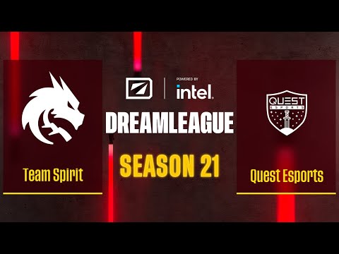 Dota2 - Team Spirit vs Quest Esports - Game 1 - DreamLeague Season 21 - Group B