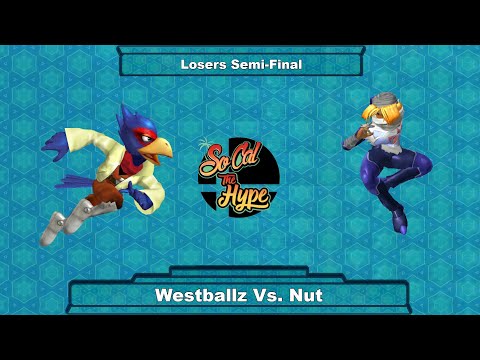 Westballz Vs. Nut - Losers Semi-Final: Melee Singles - SoCal The Hype