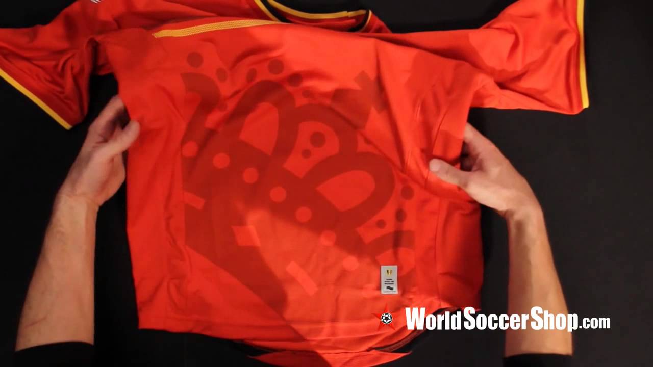 Burrda Belgium 2014 Home Soccer Jersey - Unboxing