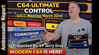 Meet the NEW Commodore 64 Ultimate (Control System Demo!)