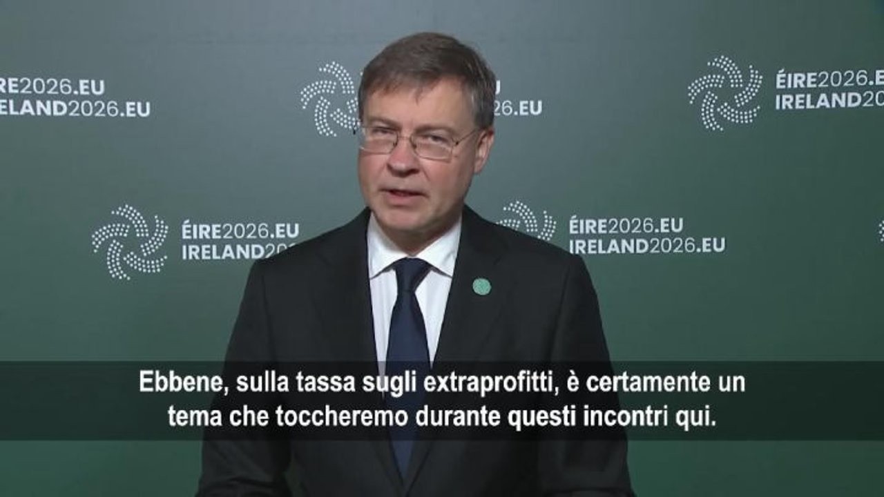 Dombrovskis (Commissario Ue economia): Aperti a discussione su tassazione extraprofitti energia