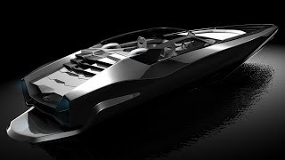 Fusion Yacht Tender concept by Red Yacht Design