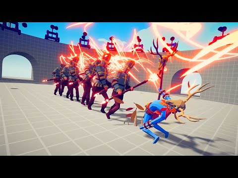 20 VIKING CATAPULTS and BONE MAGE vs 6 POWERFUL UNIT | TABS - Totally Accurate Battle Simulator