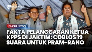 Fakta Terungkap! Ketua KPPS Curang di Jaktim: Coblos 19 Surat Suara Tak Terpakai untuk Pramono-Rano